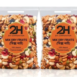 Mix Dry Fruits and Nuts Combo Pack - 500 gm